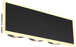 GLOBO LIGHTING Wandleuchte &raquo;SAIDY&laquo;, inkl. LED, 850 lm - schwarz
