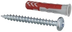 FISCHER D&uuml;bel &raquo;DUOPOWER&laquo;, 30 mm, Nylon - grau