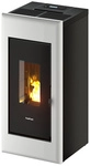 FREEPOINT Pelletofen &raquo;One 7&laquo;, 7 kW, Stahl, weiss
