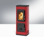 THORMA Werkstattofen &raquo;Milano AT&laquo;, rot, Stahlblech, 5 kW, Dauerbrand geeignet