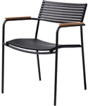 Cinas Gartenstuhl &raquo;Mood Air&laquo;, BxH: 60 x 78 cm, Aluminium - schwarz