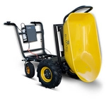 BAMATO Elektrische Schubkarre, &raquo;MTR-300W&laquo;, LxBxH: 142x75,5x91,5 cm, gelb