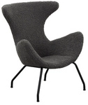 SalesFever Relaxsessel, H&ouml;he: 95 cm, grau