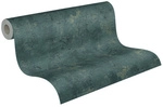 A.S. Cr&eacute;ation Vliestapete, BxL: 53 x 1005 cm, t&uuml;rkis - tuerkis