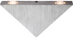 GLOBO LIGHTING Wandleuchte &raquo;GORDON&laquo;, inkl. LED, 270 lm - silberfarben