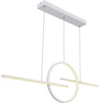 GLOBO LIGHTING H&auml;ngeleuchte, (BxHxL): 10,5 x 150 x 124 cm, Metall, 50 W - weiss