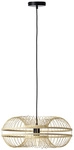 BRILLIANT Pendelleuchte &raquo;BUSAN&laquo;, 1-flammig, 40 W, &Oslash; 480 mm, IP 20 - beige
