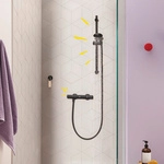 GROHE Thermostat-Brausebatterie &raquo;Precision Start&laquo;, matt schwarz