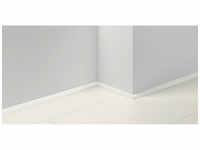 PARADOR Deckenleiste, weiß, MDF, LxHxT: 220 x 1,4 x 2 cm - weiss
