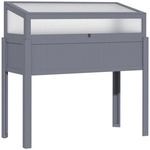 Outsunny Hochbeet, LxBxH: 120 x 54 x 122 cm - grau