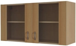Flex-Well Glas-H&auml;ngeschrank &raquo;Nano&laquo;, melaminbeschichtete Spanplatte,