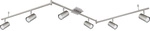 GLOBO LIGHTING Strahler &raquo;ROBBY&laquo;, H&ouml;he: 185 mm, 35 W, Metall, f&uuml;r Innenbereich -