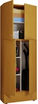 VCM Putzschrank &raquo;Lona&laquo;, BxHxL: 39 x 200 x 70 cm, Holzwerkstoff - braun