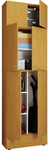 VCM Putzschrank &raquo;Lona&laquo;, BxHxL: 39 x 240 x 70 cm, Holzwerkstoff - braun
