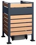 Westmann M&uuml;lltonnenbox &raquo;Planum&laquo;, BxHxT: 90 x 120 x 90 cm, f&uuml;r 1 x 240 L