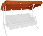 ANGERER FREIZEITM&Ouml;BEL Sonnendach, BxT: 210 x 145 cm, Kunstfaser - orange
