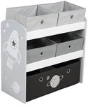 roba Spielregal, grau, ab Geburt