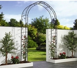 GARDEN PLEASURE Rosenbogen &raquo;MIRA&laquo;, B x T x H: 145 x 38 x 260 cm, Metall, anthrazit