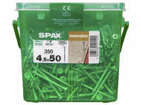 SPAX Verlegeschraube, T20, Stahl, 350 Stück, 4.5 x 50 mm - goldfarben