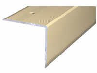 CARL PRINZ Treppenkantenprofil, BxH: 45 x 40 mm, versenkt gelocht - silberfarben