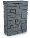 Regenwassertank &raquo;Maurano&laquo;, 300 l, granit-schwarz - grau