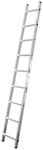 KRAUSE Anlegeleiter &raquo;CORDA&laquo;, 9 Sprossen, Aluminium - silberfarben