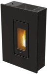 PEGASO Pelletofen &raquo;MADISON 5&laquo;, anthrazit, Metall, 5,2 kW - grau