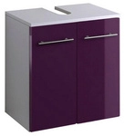 HELD M&Ouml;BEL Waschbeckenunterschrank &raquo;Parma&laquo;, BxHxT: 50 x 53 x 34 cm, lila -...