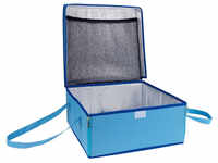 WENKO Aufbewahrungsbehälter, BxHxT: 38 x 17 x 38 cm, blau