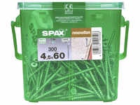 SPAX Verlegeschraube, T-STAR plus, 300 Stk., 4,5 x 60 mm - silberfarben