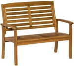 MERXX Gartenbank &raquo;Paraiba&laquo;, Holz, 2-Sitzer, BxHxT: 110 x 92 x 62 cm - braun