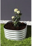 VITAVIA Hochbeet &raquo;Terra Rund 401&laquo;, BxHxL: 82,1 x 40,1 x 82,1 cm, Zincalume&reg; -