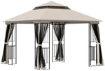 Outsunny Pavillon, BxHxT: 300 x 270 x 300 cm