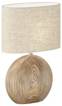 Fischer & Honsel Tischleuchte &raquo;Tobse&laquo;, BxH: 17 x 53 cm, E27 - braun
