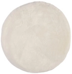 Hochflor-Teppich &raquo;My Samba&laquo;, BxL: 80 x 80 cm, ivory - weiss