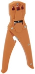 SCHWAIGER Crimpzange, 21 cm, Orange, Kunststoff