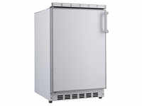 PKM Unterbau-Kühlschrank, BxHxL: 38,5 x 48,5 x 50 cm, 83 l, schwarz - weiss