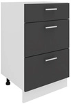 VCM Schrank &raquo;Esilo&laquo;, BxHxL: 50 x 82 x 46 cm - grau