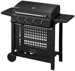 ENDERS Gasgrill &raquo;San Diego Next 4&laquo;, 9 kW, Grillfl&auml;che BxT: 60,5 x 33 cm, schwarz