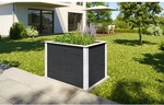 WEKA Hochbeet, BxH: 100 x 69 cm, Holz - grau