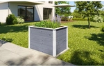 WEKA Hochbeet, BxH: 100 x 69 cm, Holz - grau