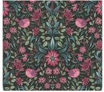A.S. Cr&eacute;ation Vliestapete, BxL: 53 x 1005 cm, Floral, leicht strukturiert - schwarz