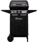 TEPRO Gasgrill &raquo;Irvine&laquo;, 2 Brenner, Grillfl&auml;che: 50 x 31 cm - schwarz