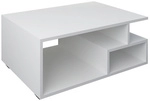 VCM Couchtisch &raquo;Sulas&laquo;, BxHxL: 80 x 40 x 50 cm - weiss