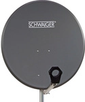 SCHWAIGER Antenne, ALU SAT-Spiegel 80,0 cm, anthrazit