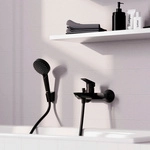 HANSGROHE Armatur &raquo;Logis&laquo;, Einhebel-Wannenmischer Aufputz, BxH: 220 x 207 cm -