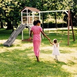 AXI Spielturm &raquo;Beach Tower &laquo;, (BxHxT): 356,6 x 241,9 x 349 cm - braun