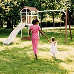 AXI Spielturm &raquo;Beach Tower &laquo;, (BxHxT): 356,6 x 241,9 x 349 cm - braun