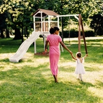 AXI Spielturm &raquo;Beach Tower &laquo;, (BxHxT): 283,6 x 241,9 x 349 cm - braun