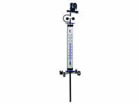 TFA® Außen-Thermometer, Breite: 27,6 cm, Metall|Kunststoff - weiss